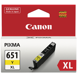 Canon CLI651 XL Yellow Ink Cartridge