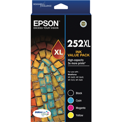 Epson 252 XL DURABrite Value Pack