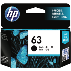 HP 63 Black Original Ink Cartridge