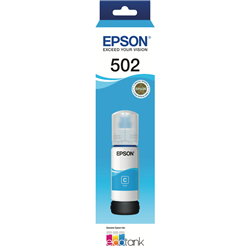 Epson T502 Cyan Ink Bottle