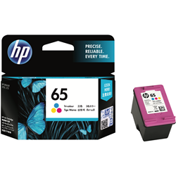 HP 65 Tri-Colour Ink Cartridge