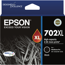 Epson 702XL DURABrite Black Ink