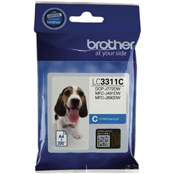 Brother LC3311Cyan Ink Cartridge