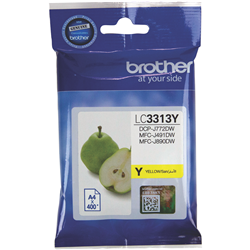 Brother LC3313 Yellow Ink Cartridge