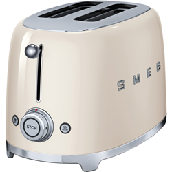 Smeg 50's Style 2 Slice Toaster Cream