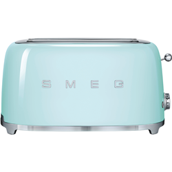 Smeg 50's Style Longslot 4 Slice Toaster Pastel Green