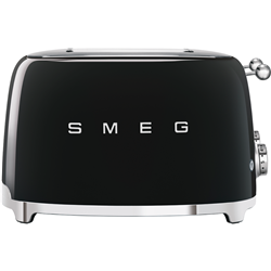 Smeg TOASTER 50's STYLE 4 SLOT BLACK