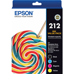 Epson 212 Std Ink Value Pack