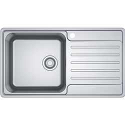 Franke BCX611RHD BELL Inset Sink Single Bowl with Drainer