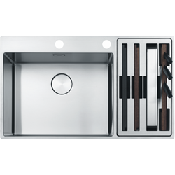 Franke Box Centre Dbl Bowl Sink HOF Kit