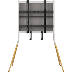 One For All Falcon TV stand  - Oak/Silver