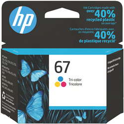 HP 67 Tri-color Original Ink Cartridge