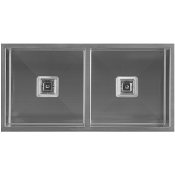 Hafele Squareline Sink G3 Double Bowl