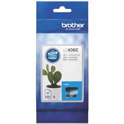 Brother LC436C Cyan Ink Cartridge
