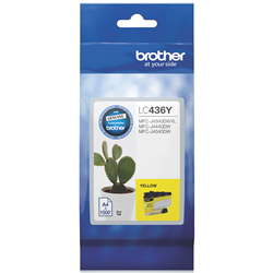 Brother LC436Y Yellow Ink Cartridge