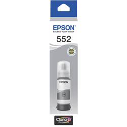 Epson T552 Grey EcoTank Ink Bottle