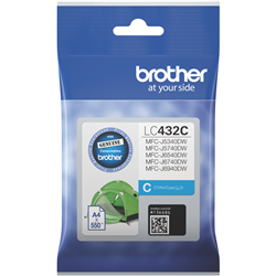 Brother LC432C Cyan Ink Cartridge
