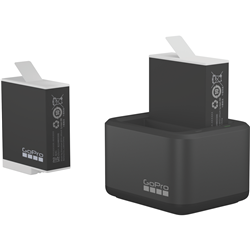 GoPro Dual Charger + Enduro Bat (H12/11/10/9)