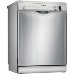 Bosch Series 2 Freestanding Dishwasher Silver Inox