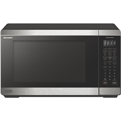 Sharp 26L 900W Flatbed Inverter Microwave Stainless Steel