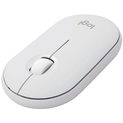 Logitech M350s Pebble Wireless Mouse (White)