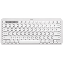 Logitech K380s Pebble Keys 2 Keyboard (White)