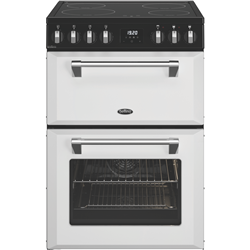 Belling 60cm Mini Richmond Induction Upright Cooker White