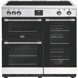 Belling 90cm Induction Upright Cooker Stainless Steel