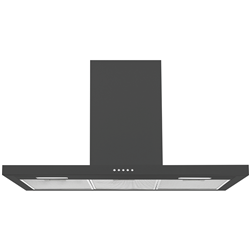 Haier 90cm Wall Rangehood Black