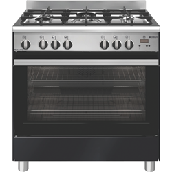 Emilia 80cm Gas Cooker - Matt Black