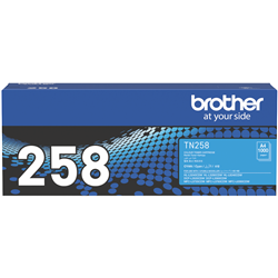 Brother TN258C Cyan Toner Cartridge