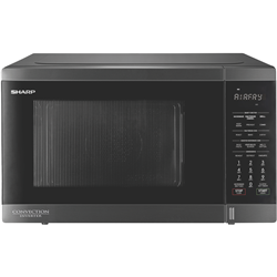 Sharp 32L 1100W Airfry Convection Microwave Black Stainless Steel