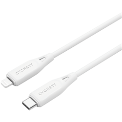 Cygnett Essentials Lightning To USB-C Cable 1m - White