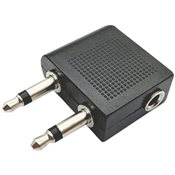 Bon Voyage Headphone Airline Adaptor (2 Pack)