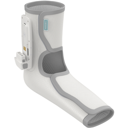 Homedics Modular Foot Compression Wrap + Controller Light Grey