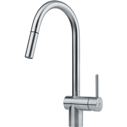Franke Leda Neo Gooseneck Pull Down Tap -  Stainless Steel