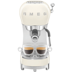 Smeg 50's Style Espresso Machine Cream