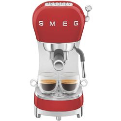 Smeg 50's Style Espresso Coffee Machine Red
