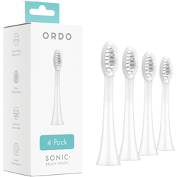 Ordo Sonic Brush Heads 4Pk White/Snow