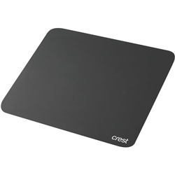 Crest Desk Mouse Mat (Black)