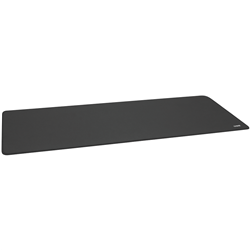 Crest Large Desk Mouse Pad (Black)