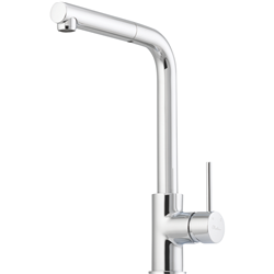 Oliveri Venice Pull Out Right Angle Mixer Chrome