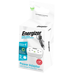 Energizer Double Power Adaptor with Surge Protection