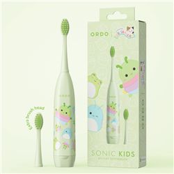 Ordo Sonic Kids Squishmallows Battery toothbrush Rutabaga