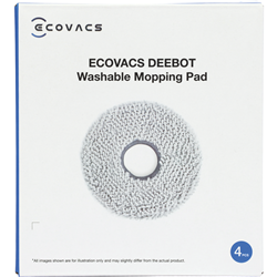 Ecovacs DEEBOT Washable Mopping Pad 4Pk for X5 Series