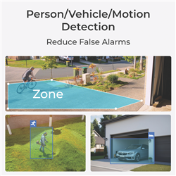 Reolink 8-Channel NVR x 4 8MP Security Cameras
