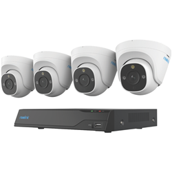 Reolink 8-Channel NVR x 4 12MP Security Cameras
