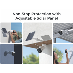 Reolink EcoUltra B350 4K Wireless Security Camera + Solar Panel