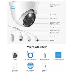 Reolink 4K NVR Security Camera with 3 x Optical Zoom